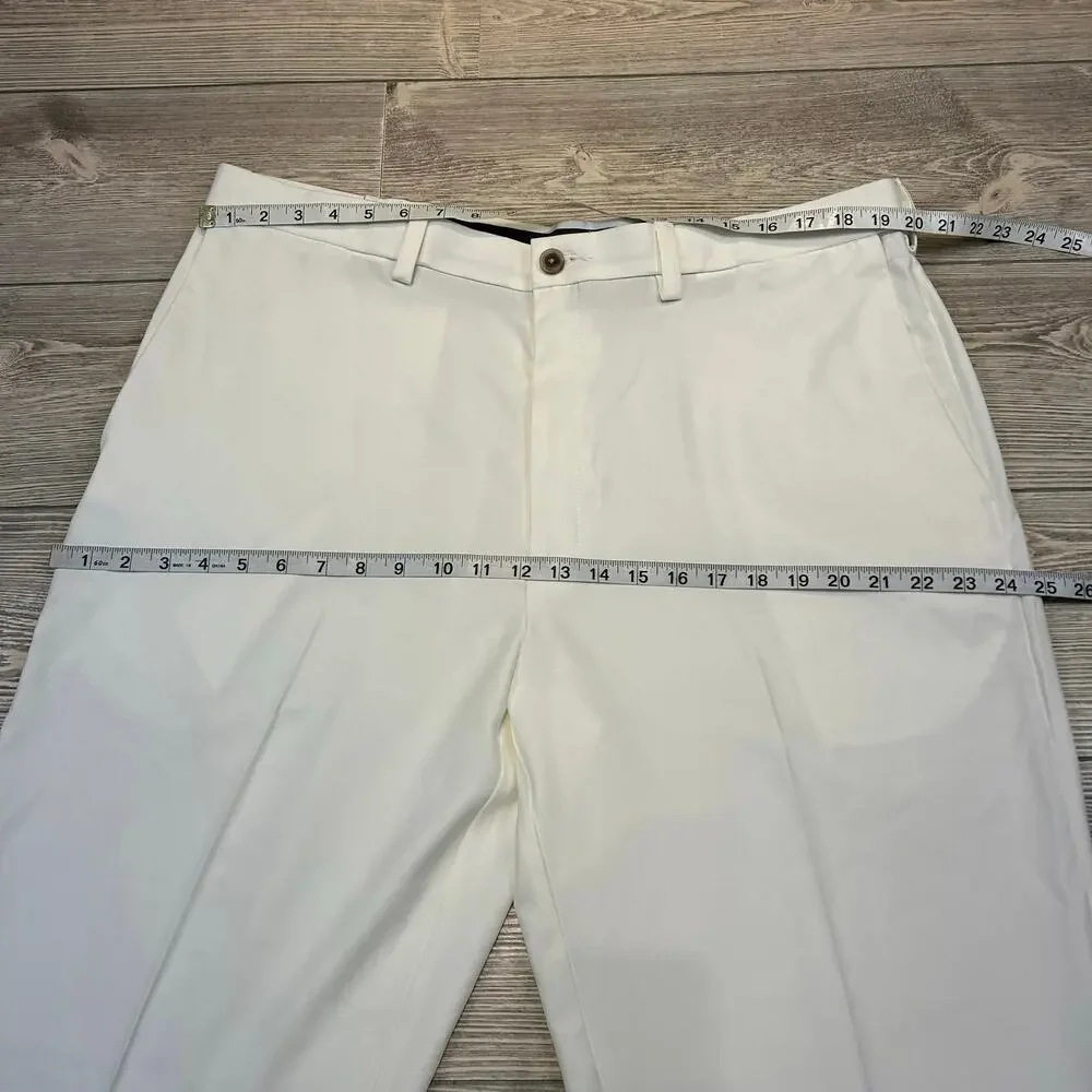 Haggar | Cool 18 Pro Classic Fit Dress Pants White 40x32 NWT